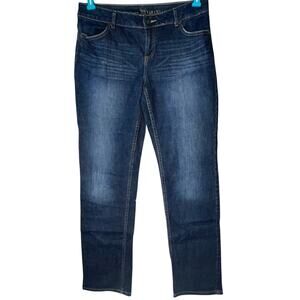 Simply Vera Vera Wang Straight Leg Jean Size 8